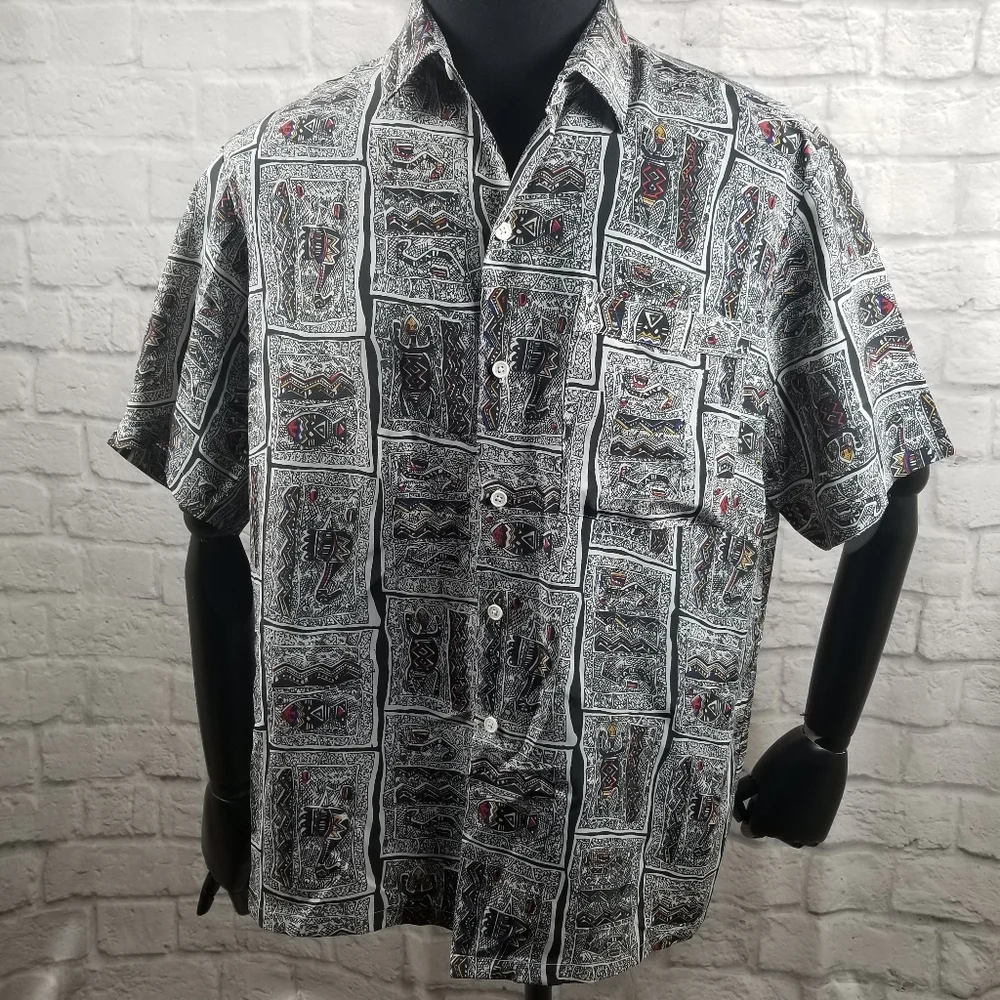 Van Thanh Mens Short Sleeve Medium Button-Up - Picture 1 of 5